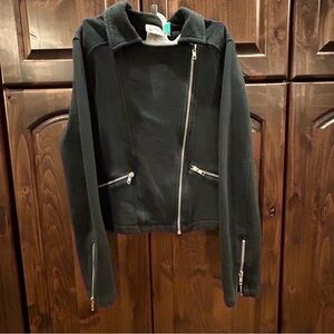 Disney Black Zip-Up Hoodie